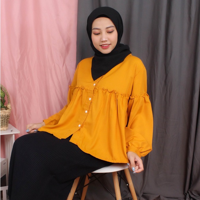 NunuLisaTan - Blouse Atasan Wanita Terbaru Murah BLOUSE