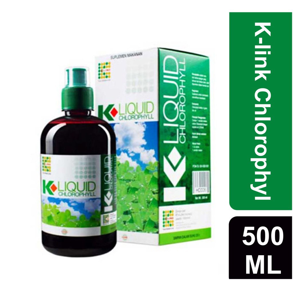 Liquid Chlorophyll Klink Chlorophyll K Link Original Obat Kanker Jantung Paruparu Diabetes Stroke Shopee Indonesia