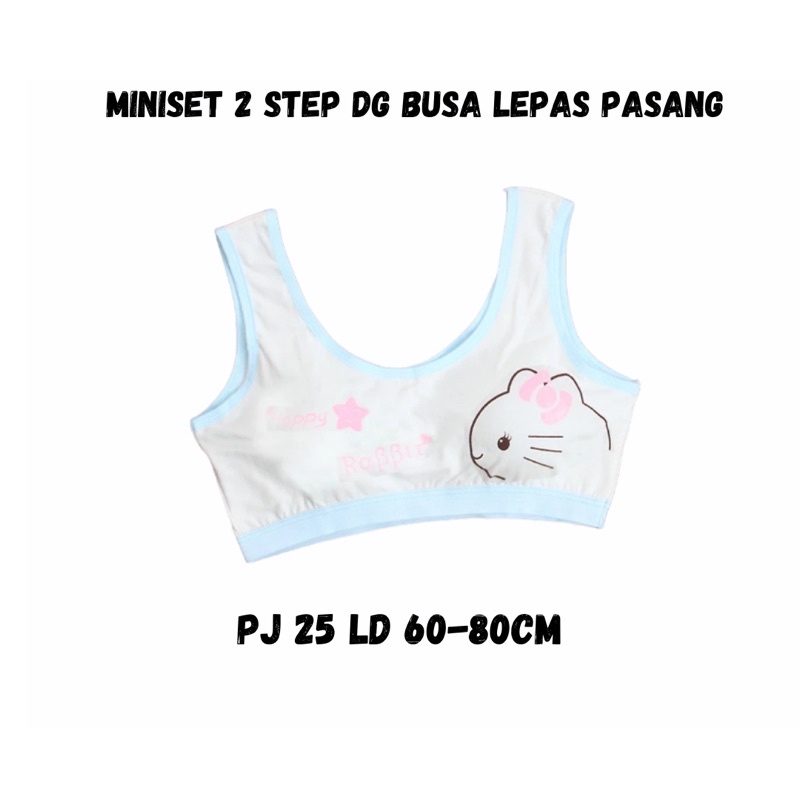 Miniset Anak Perempuan Remaja Cewek ABG SD SMP Beha BH Bra Remaja Mini Set Anak Perempuan Busa