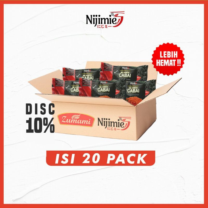 

ZUMAMI NIJIMIE MIE SAYUR CABAI BERAT 80 GRAM ISI 20 ( PAKET DISCON LEBIH HEMAT )