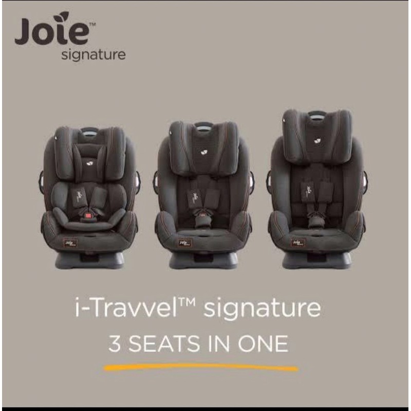 JOIE MEET I-TRAVVEL SIGNATURE ORIGINAL / CARSEAT JOIE MEET ITRAVVEL MURAH