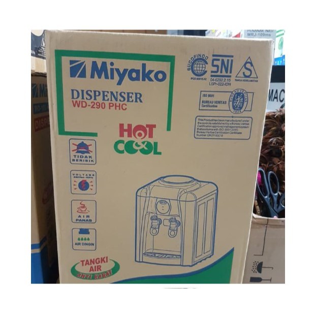 Miyako Dispenser Air Hot &amp; Cool WD-290 PHC PROMO MURAH GARANSI