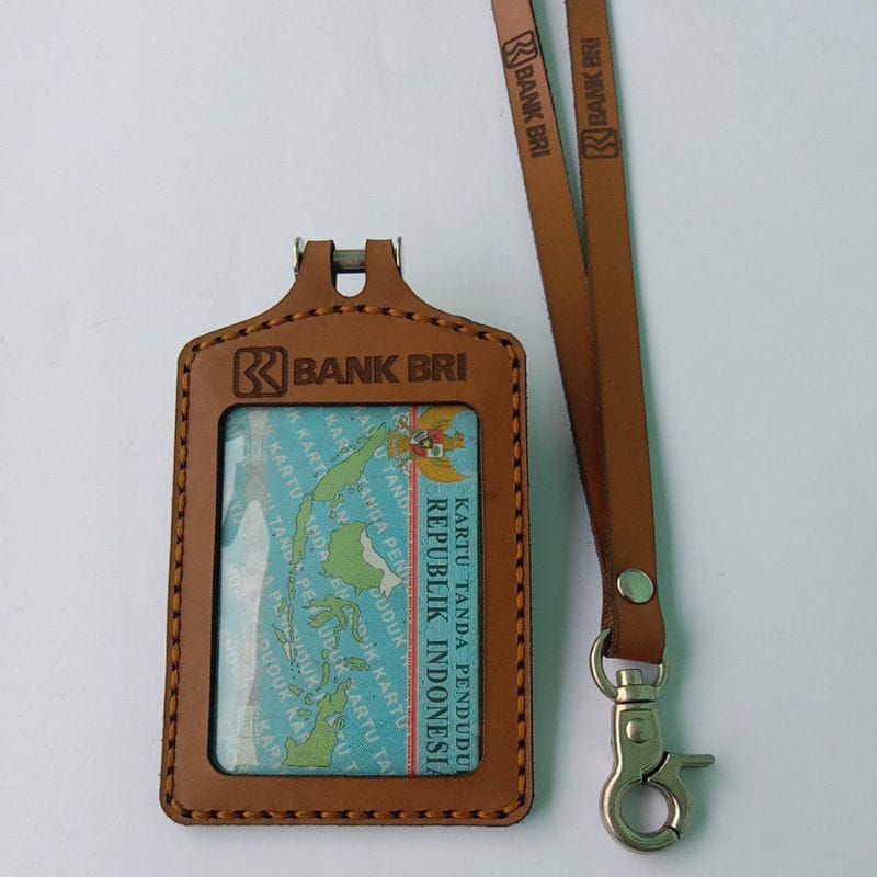 

Id card holder / Name tag kulit