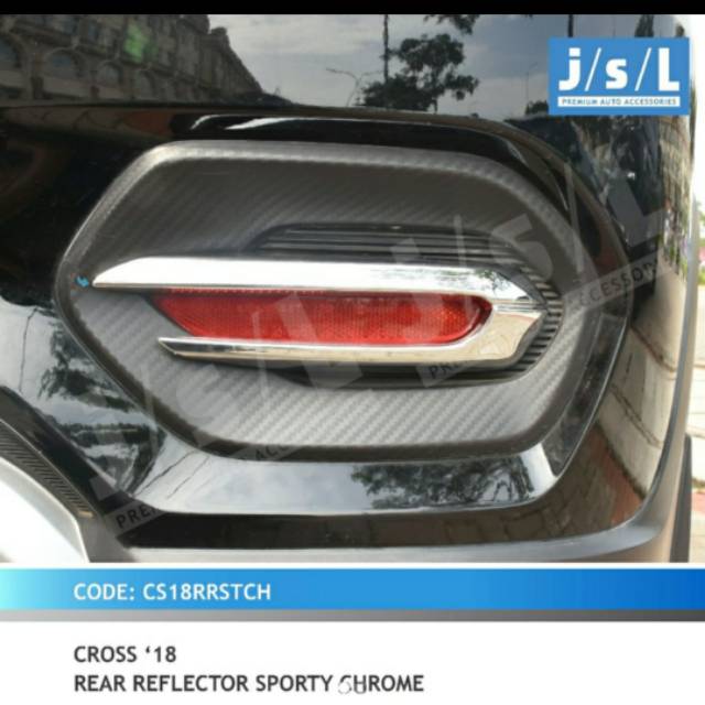 Cover reflektor Datsun cross chrome model sporty chrome jsl