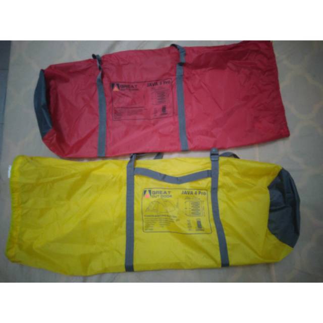 TAS TENDA GREAT OUTDOOR JAVA 4 PRO ORIGINAL