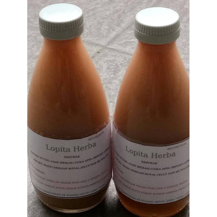 

Terlariss Ekstrak Asli Bawang Putih+Jahe Merah+Cuka Apel+Lemon+Madu 300Ml Promo0