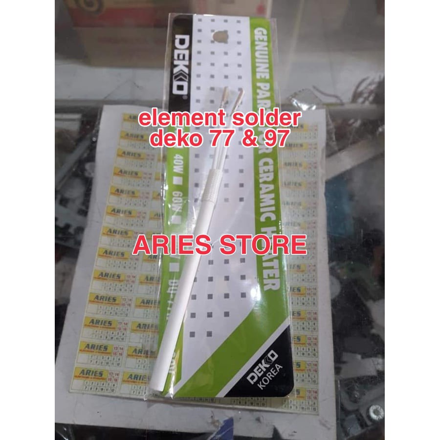 ELEMENT SOLDER DEKO 77 &amp; 97 ELEMENT SOLDER STIK KERAMIK