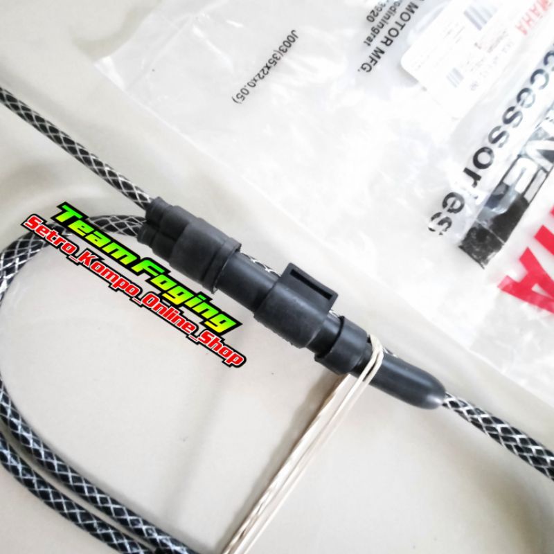 GAS SPONTAN DOMINO 2 KABEL FULL KARBON PNP RX KING-4