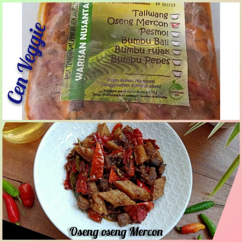 

Oseng oseng mercon vegan