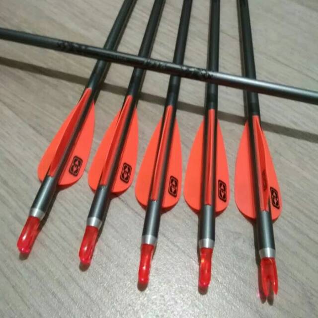 6pcs 1916 Arrow xx75 Platinum plus easton