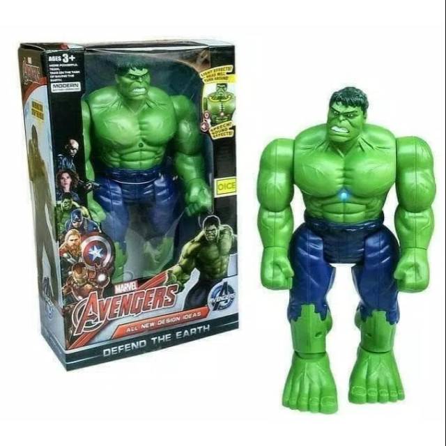 MAINAN ROBOT HULK AVENGERS - ANAK EDUKATIF - AVENGER EDUKASI