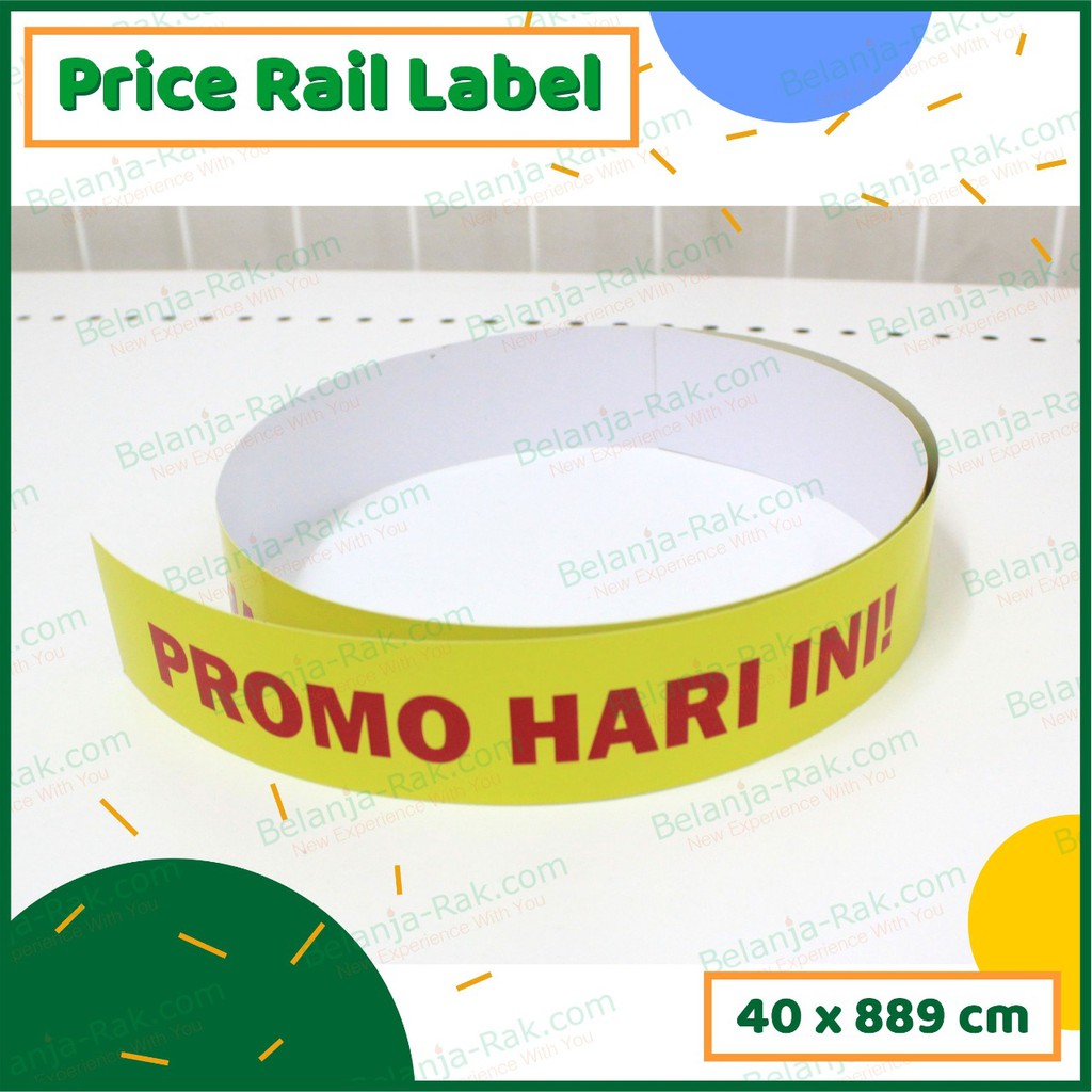 

PRICE RAIL LABEL PROMO HARI INI