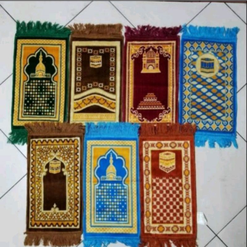 SAJADAH ANAK / MINI SOUVENIR MURAH BERKUALITAS