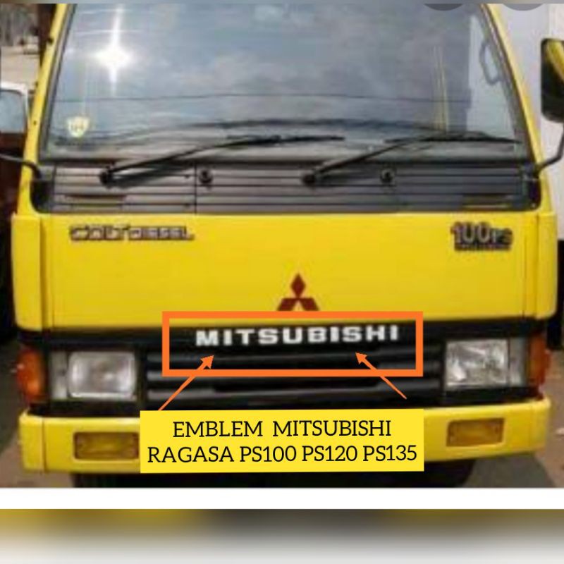 Emblem grill mitsubishi colt diesel ragasa ps100 ps120 ps135