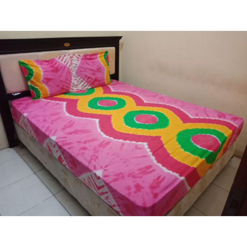  SPREI  BATIK TIEDIE MOTIF JUMPUTAN SOL  Shopee Indonesia