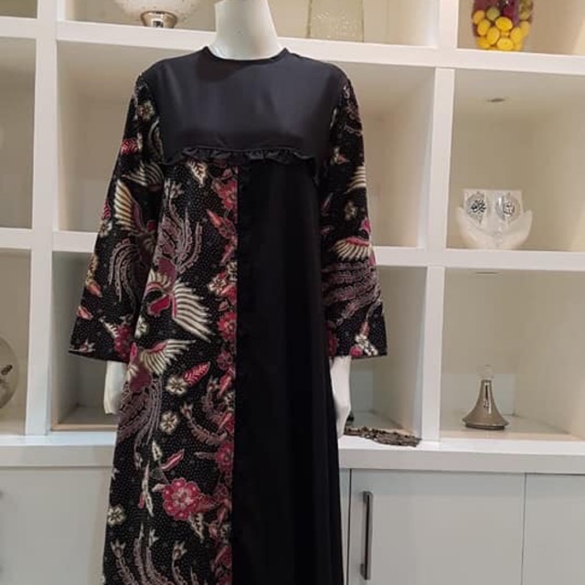 Gamis mix batik by edness kayla