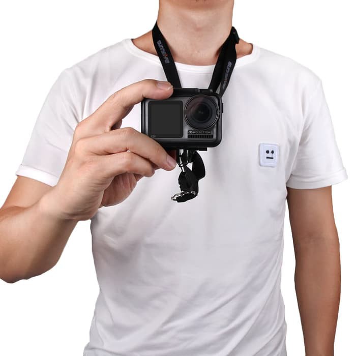 Sunnylife adjustable neck lanyard strap for DJI Osmo Action