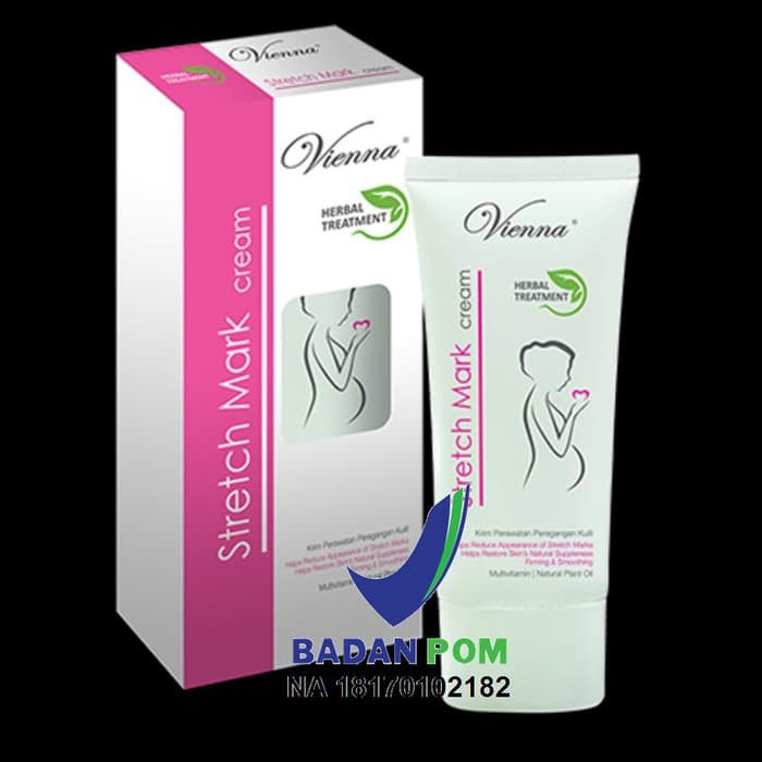 VIENNA STRETCHMARK CREAM - CREAM PENGHILANG STRETCHMARK PALING AMPUH