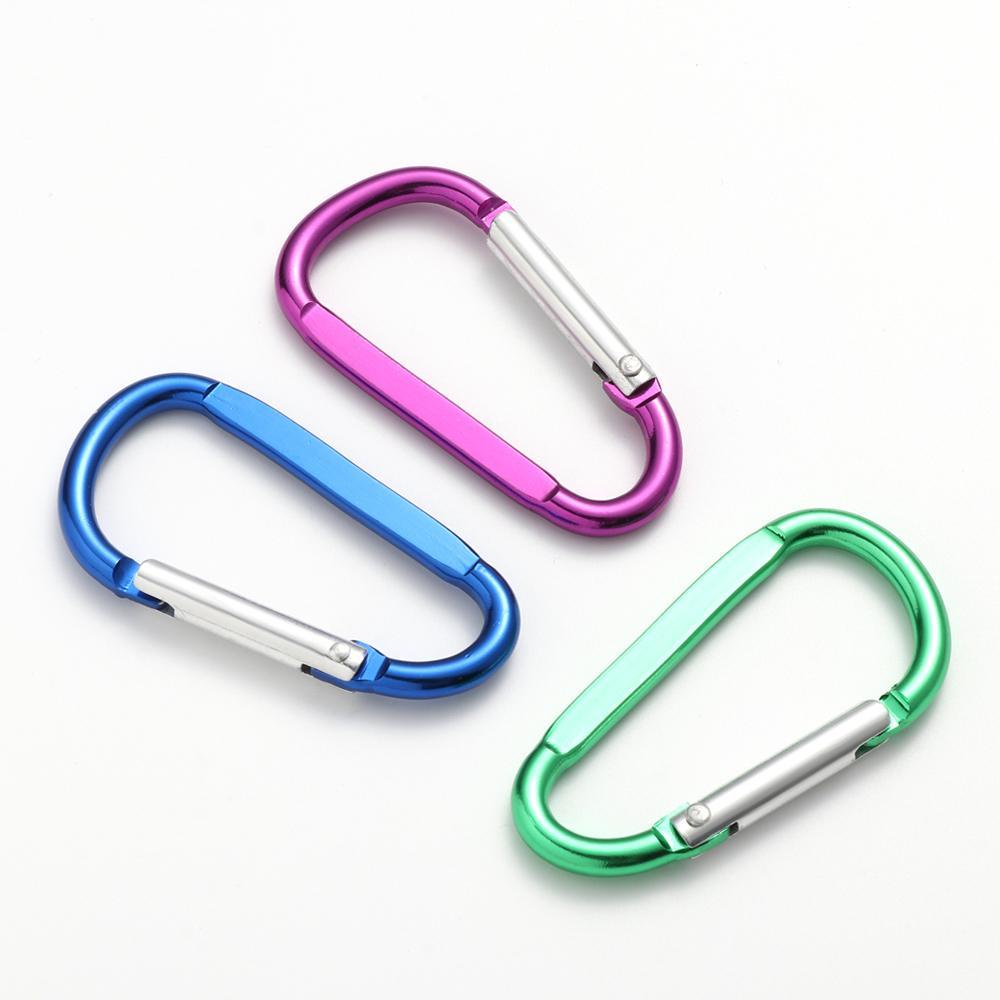 Wonder Climbing Button New Safety Multicolor Aluminium Alloy Carabiner