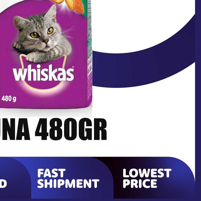 ● WHISKAS TUNA 480GR ✽