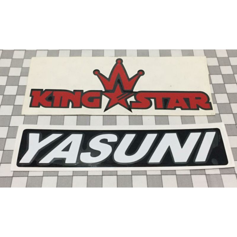 

stiker cutting yasuni