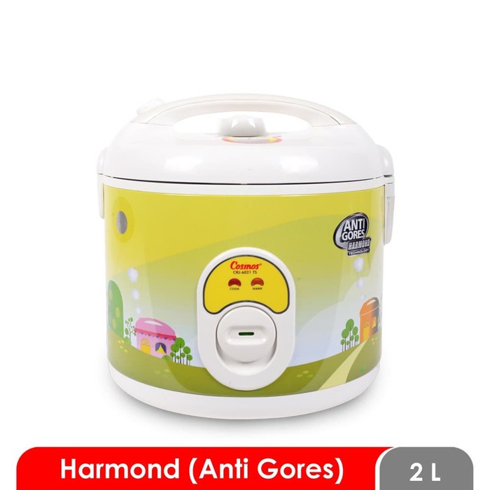 COSMOS Magic Com / Rice Cooker Harmond 2 Liter CRJ 6021 N - Garansi Resmi 1 Tahun