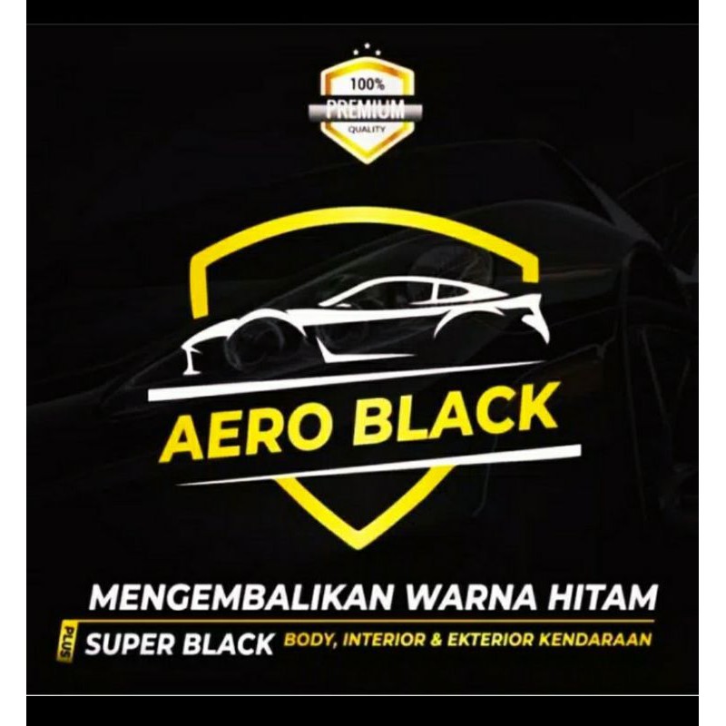 AERO BLACK penghitam kendaraan