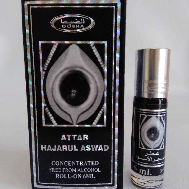 Parfum Minyak Wangi Dobha Aroma Attar Hajar Aswad 6ml Original