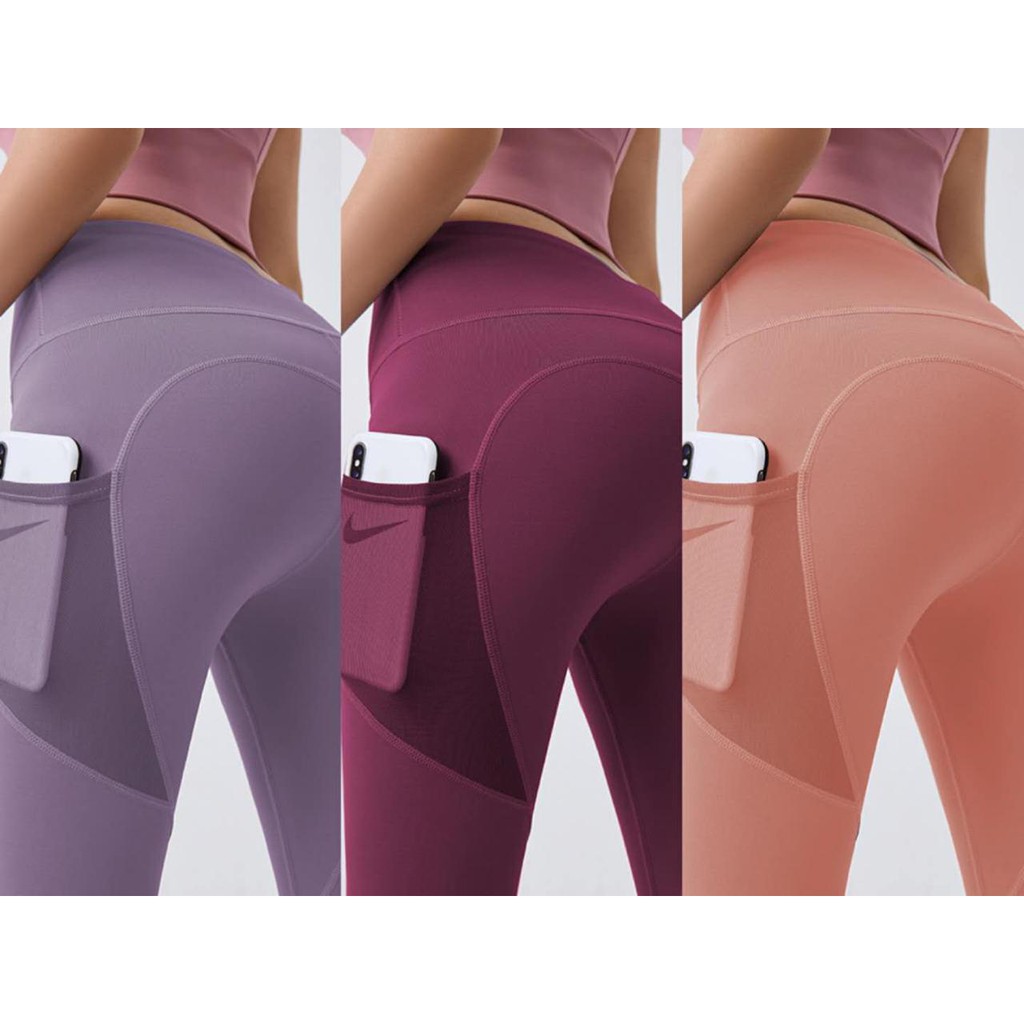 Dream Celana Legging Sport Yoga dan Running Celana Elastis Celamis Megan Prinz Fashion Korea