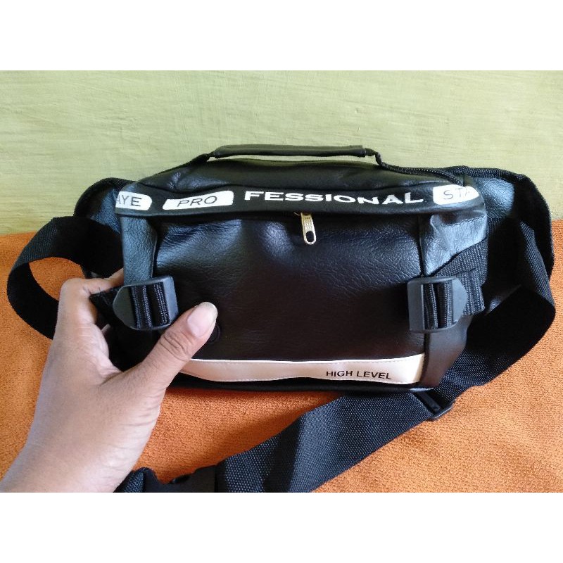 WAISTBAG PRIA KULIT PROFESIONAL