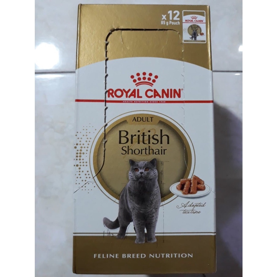 Royal Canin Adult Wet Food British Shorthair 85 gr Makanan Kucing Cat