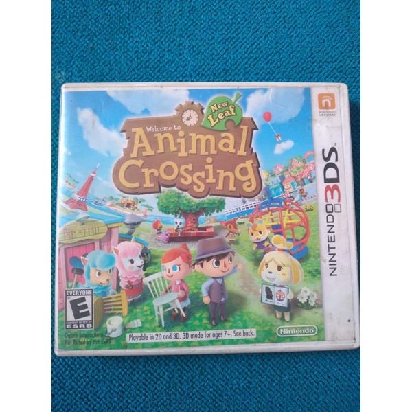 Animal Crossing New Leaf NINTENDO 3DS ORIGINAL
