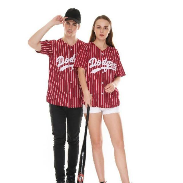 JERSEY BASEBALL DODGERS  BAJU BASEBALL  KAOS HIPHOP