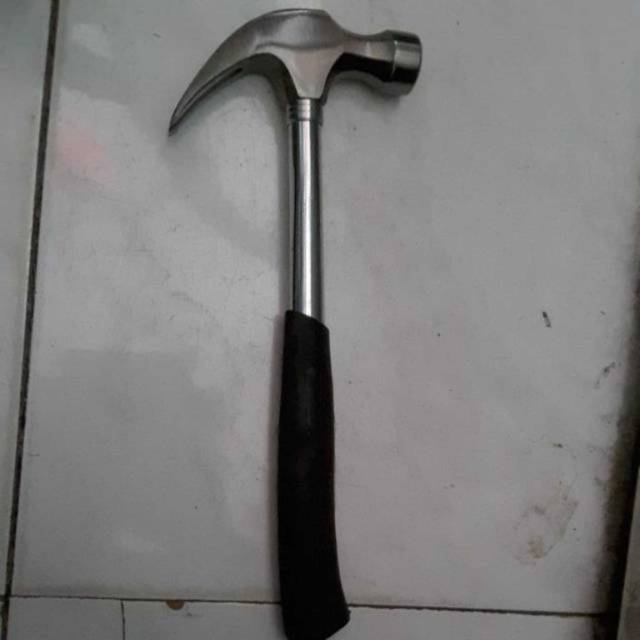 palu toho kambing besi 30 mm gagang karet keras palu paku palu pencabut paku hammer mallet getokan