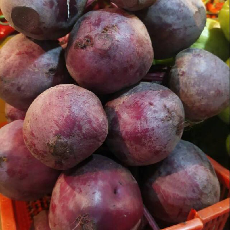 

buah bit segar