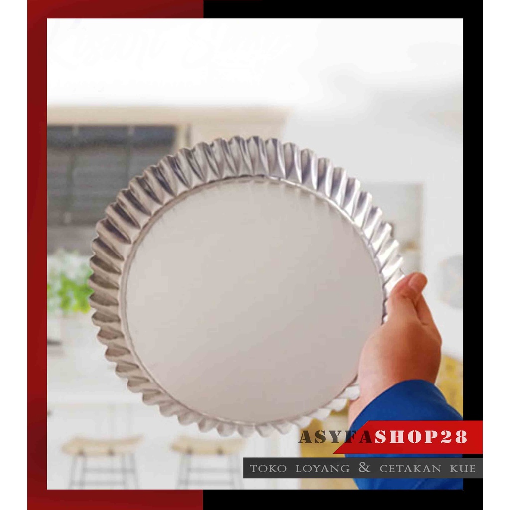 Loyang Kue Pie | Kue Pie Lontar Alumunium