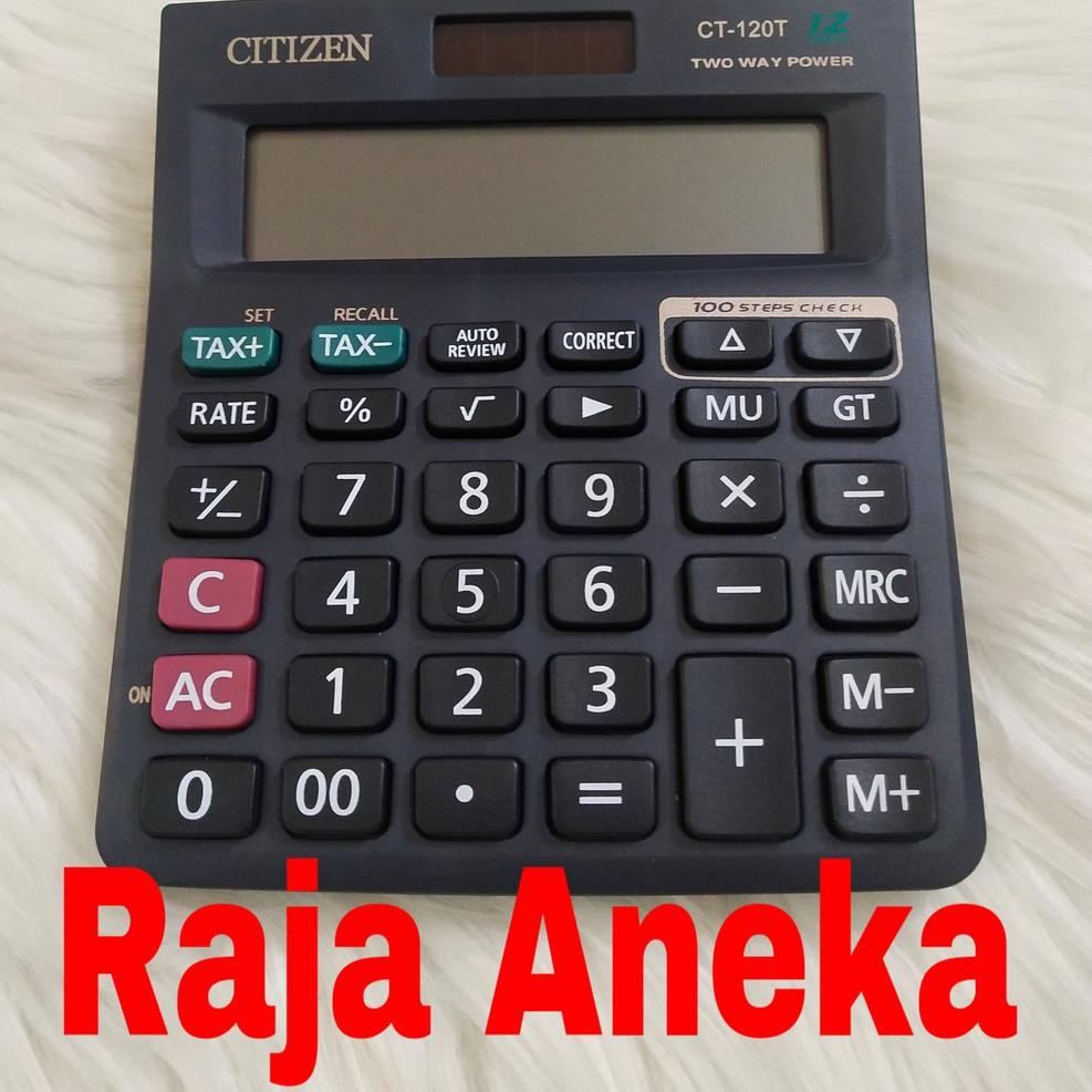 

Terlarizzz|| Kalkulator Citizen CT -120 T 12 Digit Termurah CT 120 T CT 120T ㅗ