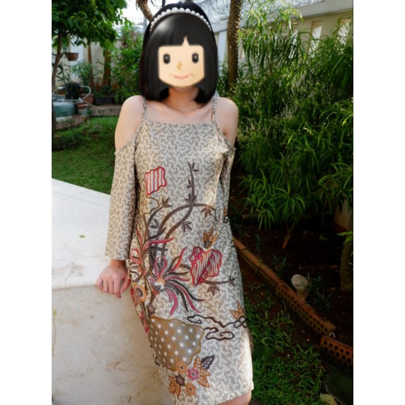 JS Dress Batik Wanita Silky Maora