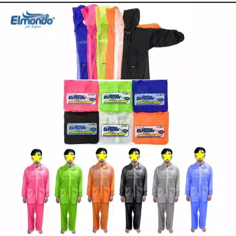 jas hujan elmondo ceria