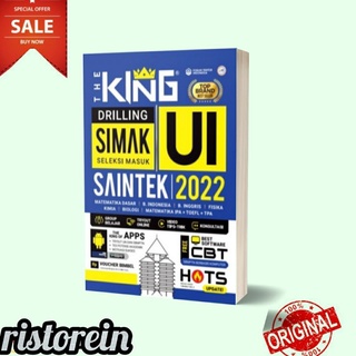 Jual Buku The King Drilling Simak UI Saintek / Soshum 2022 | Shopee