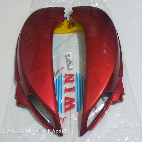 cover body scoopy fi K16 th 2013 2016 merah marun non original set kanan dan kiri