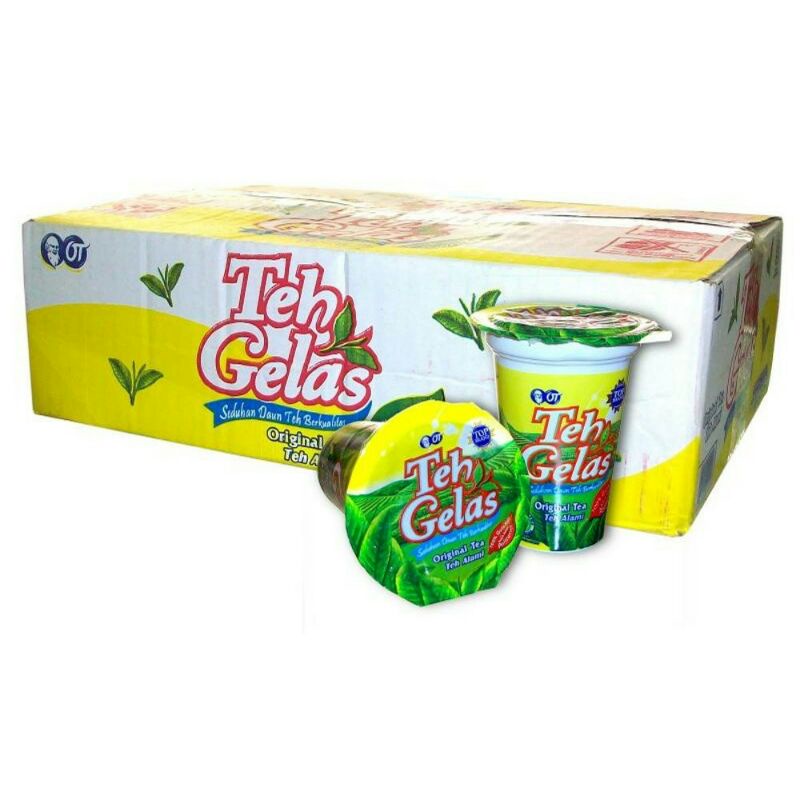 

Teh Gelas 180 Ml Isi 24 Pcs