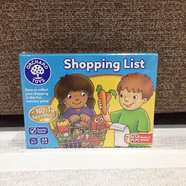 Orchard Toys : Shopping List (BESTSELLER)