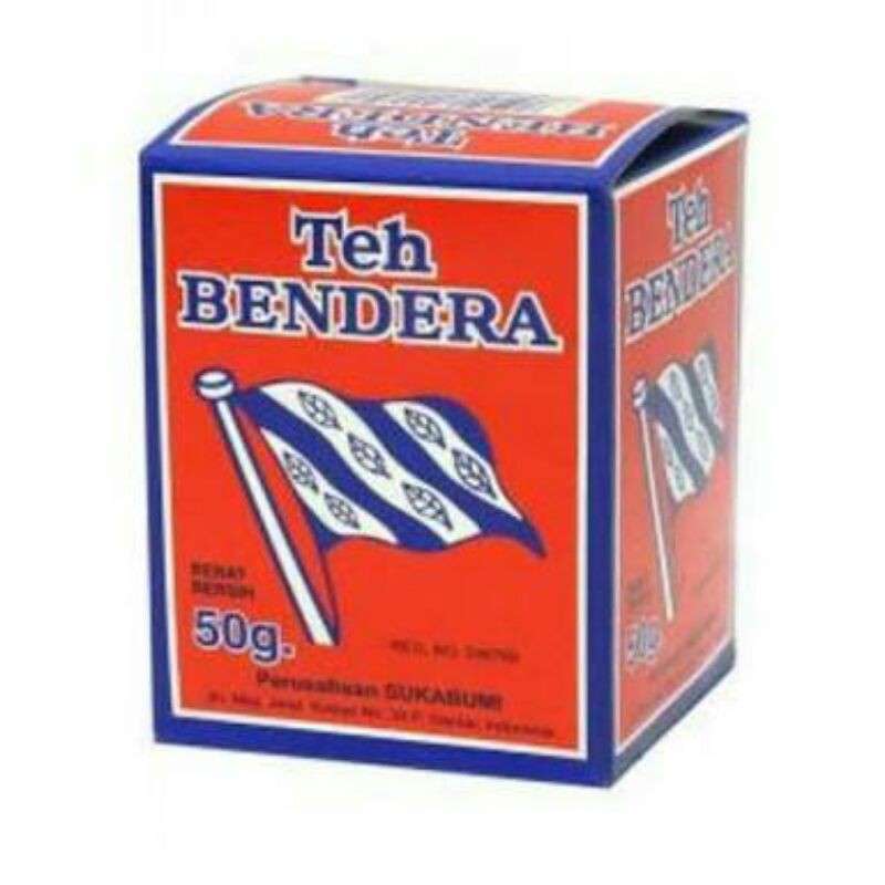 

TEH BENDERA BUBUK 50 gr 1 PCS