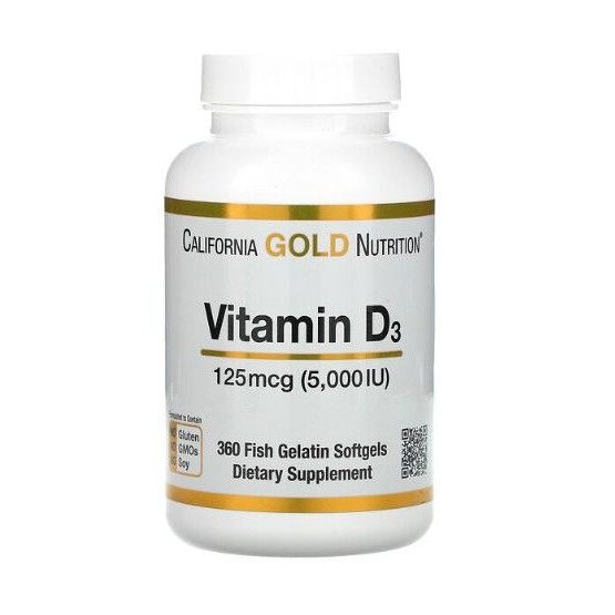 vitamin d3 5000iu 360 softgels california gold nutrition vitamin d
