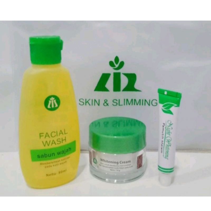 Lis skincare paket pemutih salep flek hitam siang&amp;malam