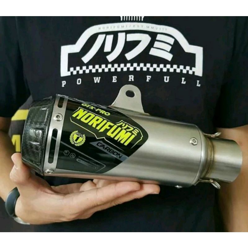 Knalpot Norifumi GTX Carbon original