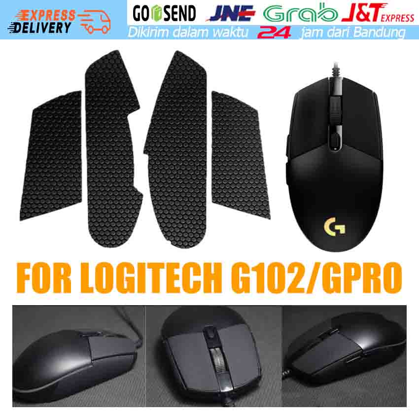 

Anti Slip Tape Logitech G102 Stiker Sticker Gaming Mouse