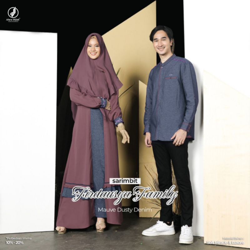 Firdausya Family Series Sarimbit Keluarga by Alwa Hijab