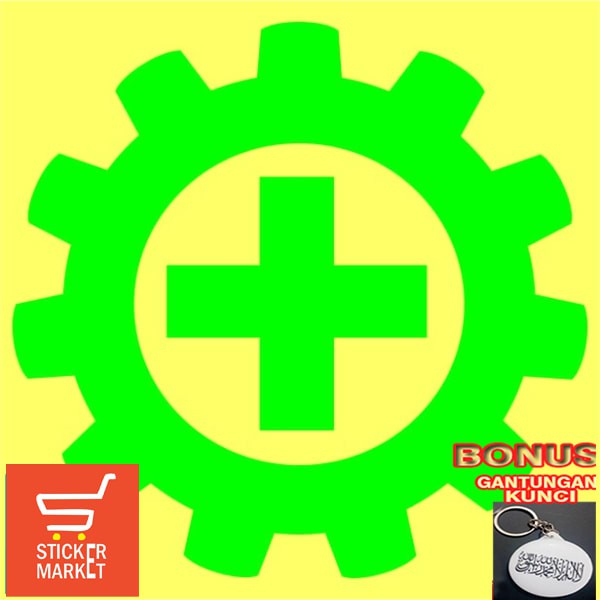 

Murah Sticker Cutting Logo Safety K3 Elegan